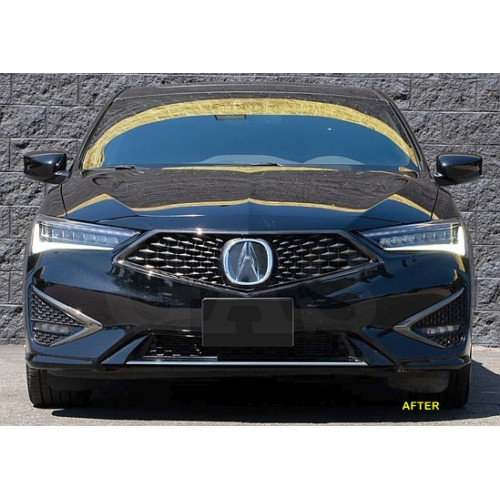 Front Lower Chrome Bumper Trim for 2019-2022 Acura ILX