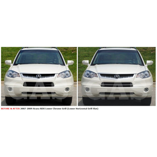 Front Lower Chrome Grille Trim for 2007-2009 Acura RDX