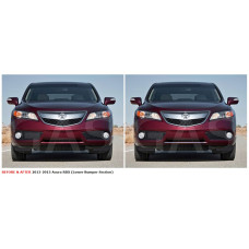 Front Lower Chrome Bumper Trim for 2013-2015 Acura RDX