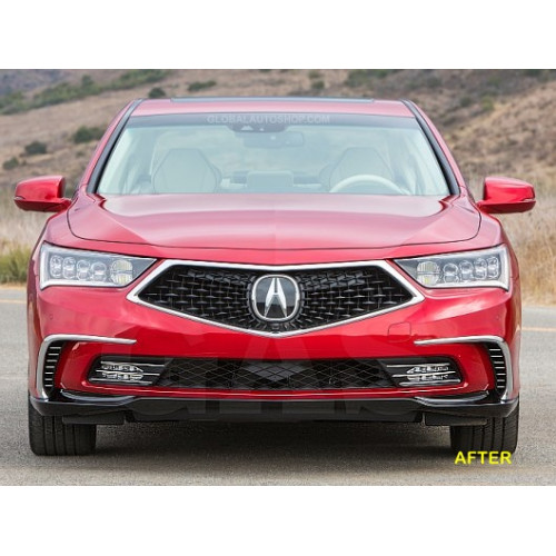 Front Lower Chrome Grille Trim for 2018-2020 Acura RLX