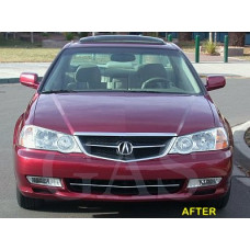 Front Lower Chrome Grille Trim for 1999-2003 Acura TL