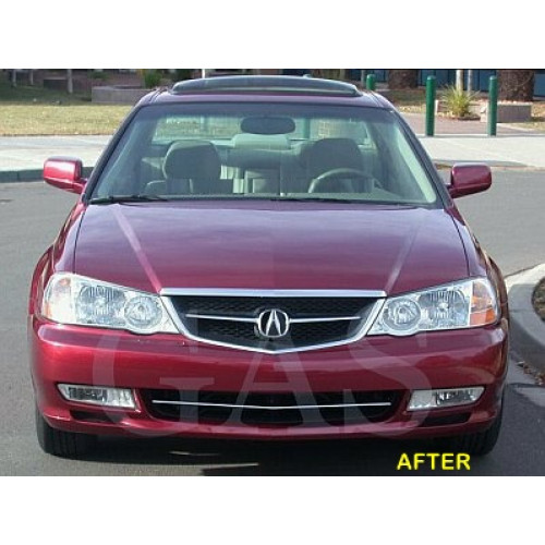 Front Lower Chrome Grille Trim for 1999-2003 Acura TL