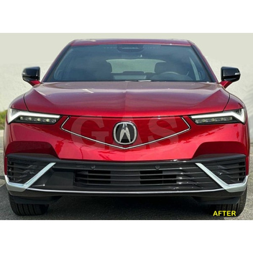 Front Lower Chrome Bumper Trim for 2024-2025 Acura ZDX