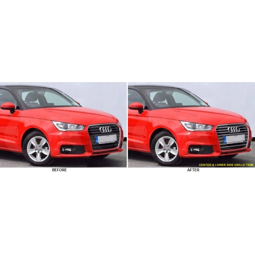 Front Chrome Grille Trim for 2015-2018 Audi A1
