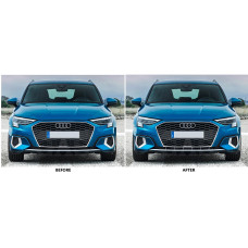Front Lower Chrome Grille Trim for 2021-2024 Audi A3