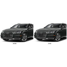 Front Chrome Grille Trim for 2017-2019 Audi A4 Allroad