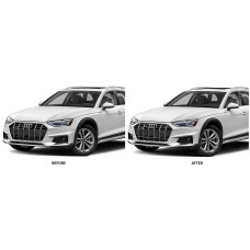 Front Chrome Grille Trim for 2020-2021 Audi A4 Allroad