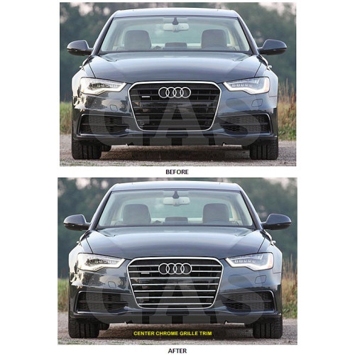 Front Chrome Grille Trim for 2012-2015 Audi A6
