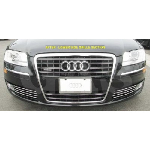 Front Lower Chrome Grille Trim for 2008-2010 Audi A8