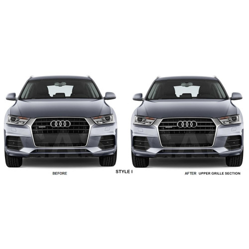 Front Chrome Grille Trim for 2016-2018 Audi Q3