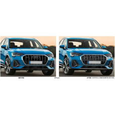 Front Chrome Grille Trim for 2019-2025 Audi Q3