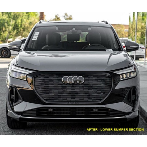 Front Chrome Bumper Trim for 2022-2025 Audi Q4 e-tron
