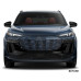 Front Chrome Grille Trim for 2025+ Audi Q6 SQ6