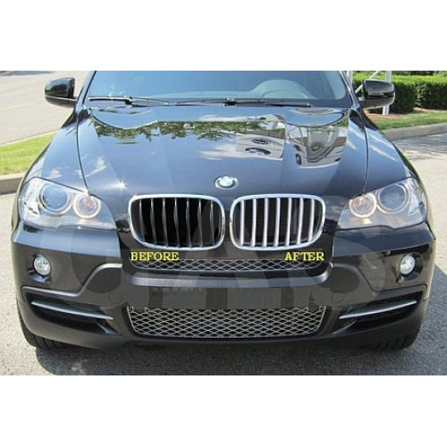 Front Chrome Grille Trim for 2007-2013 BMW X5