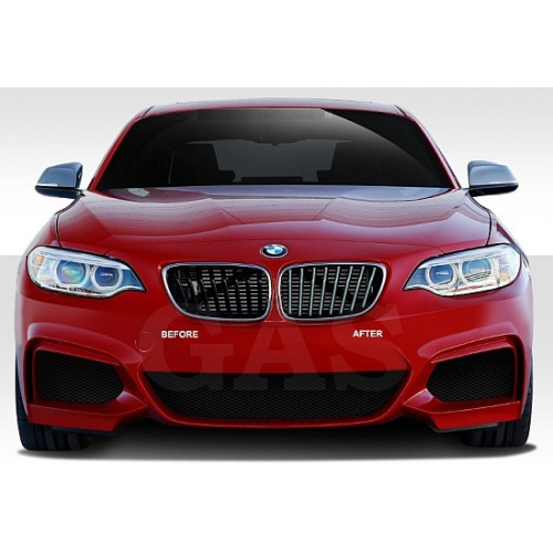 Front Chrome Grille Trim for 2014-2021 BMW 2 Series