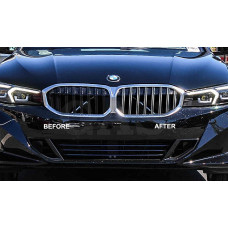 Front Chrome Grille Trim for 2023-2025 BMW 3 Series
