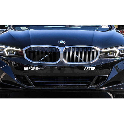 Front Chrome Grille Trim for 2023-2025 BMW 3 Series