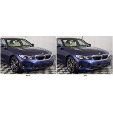 Front Chrome Grille Trim for 2019-2022 BMW 3 Series