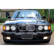 Front Chrome Grille Trim for 1988-1996 BMW 5 Series