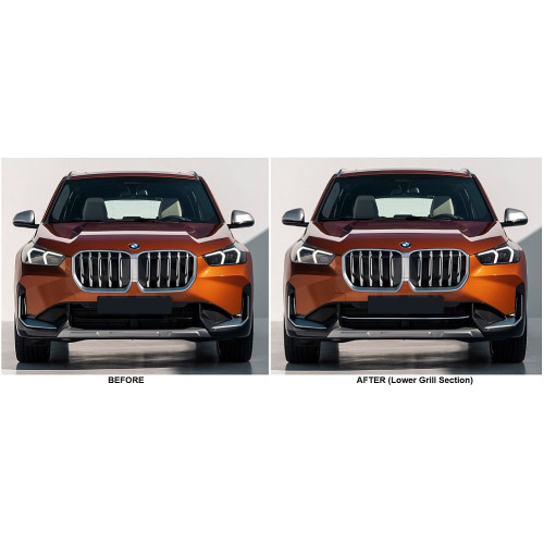 Front Lower Chrome Grille Trim for 2023-2025 BMW X1