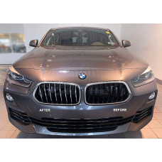 Front Chrome Grille Trim for 2018-2023 BMW X2