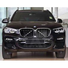 Front Chrome Grille Trim for 2018-2021 BMW X3