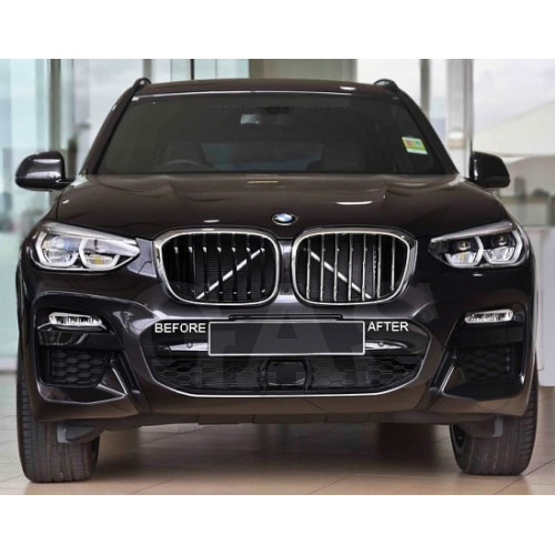 Front Chrome Grille Trim for 2018-2021 BMW X3