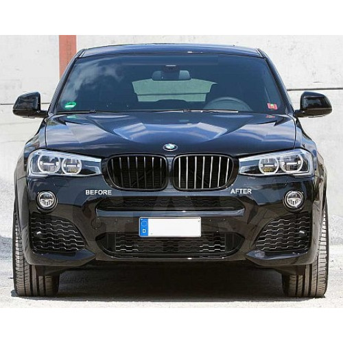 Front Chrome Grille Trim for 2014-2018 BMW X4