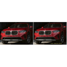 Front Chrome Grille Trim for 2022-2025 BMW X4