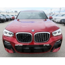 Front Chrome Grille Trim for 2019-2022 BMW X4