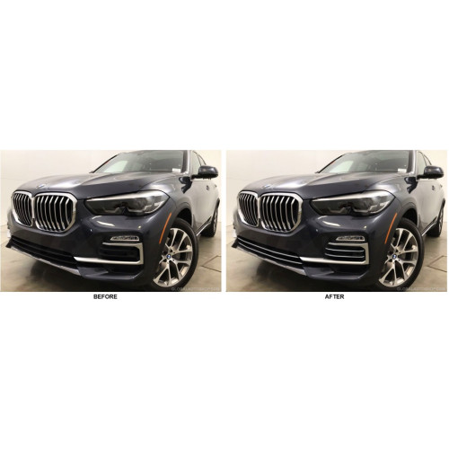 Front Lower Chrome Grille Trim for 2019-2023 BMW X5