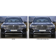 Front Chrome Grille Trim for 2019-2022 BMW X7