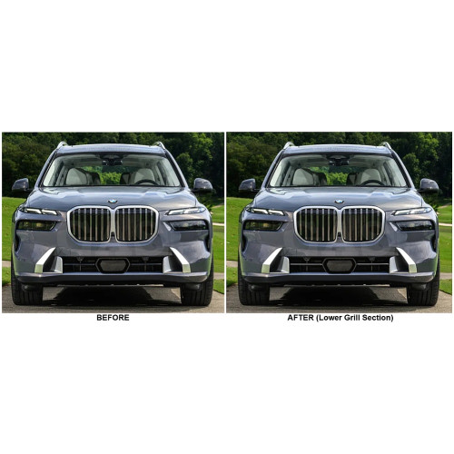 Front Chrome Grille Trim for 2023-2025 BMW X7
