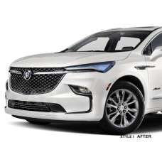 Front Lower Chrome Grille Trim for 2022-2024 Buick Enclave
