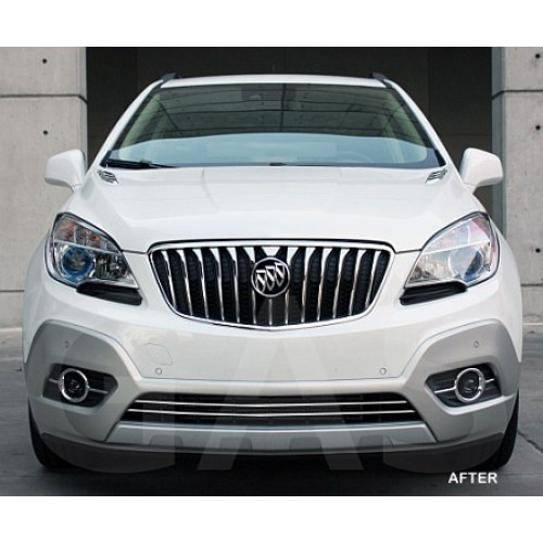 Front Chrome Grille Trim for 2012-2016 Buick Encore Front Chrome Grille Trim for 2012-2016 Buick Encore