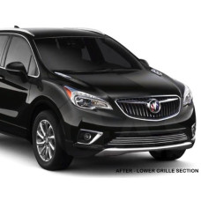 Front Lower Chrome Grille Trim for 2019-2020 Buick Envision