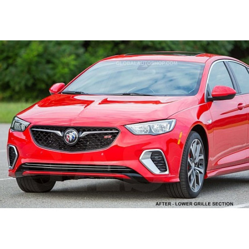 Front Lower Chrome Grille Trim for 2018-2020 Buick Regal GS