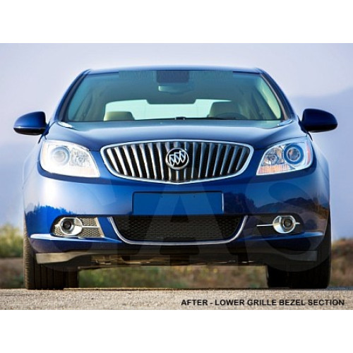 Front Lower Chrome Bezel Grille Trim for 2012-2017 Buick Verano