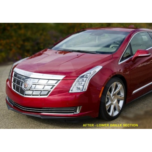 Front Lower Chrome Grille Trim for 2014-2016 Cadillac ELR