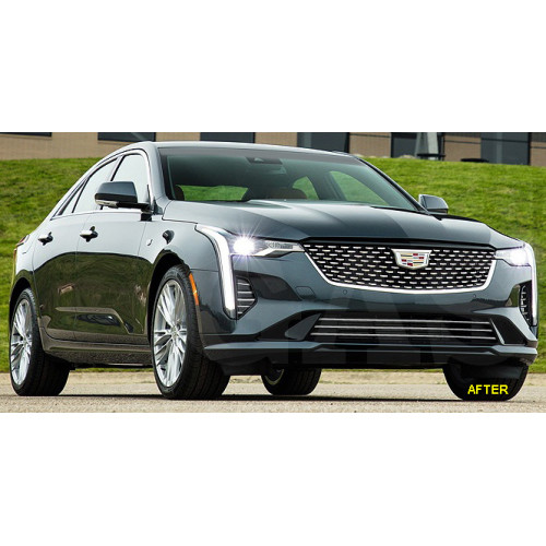 Front Lower Chrome Grille Trim for 2020-2025 Cadillac CT4