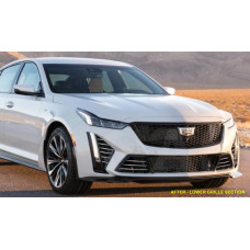 Front Lower Chrome Grille Trim for 2022-2024 Cadillac CT5-V Blackwing