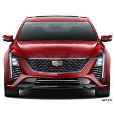 Front Lower Chrome Grille Trim for 2025+ Cadillac CT5