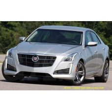 Front Lower Side Chrome Grille Trim for 2014-2015 Cadillac CTS
