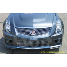 Front Lower Chrome Bumper Trim for 2011-2014 Cadillac CTS-V