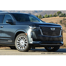 Front Lower Chrome Bumper Trim for 2021-2024 Cadillac Escalade