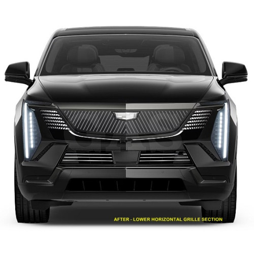 Front Lower Chrome Grille Trim for 2025-2025 Cadillac Escalade IQ