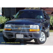 Front Chrome Grille Trim for 1995-1999 Chevrolet Blazer