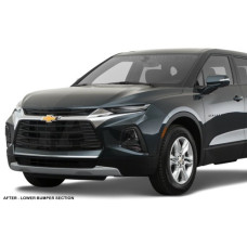 Front Chrome Bumper Trim for 2019-2023 Chevrolet Blazer