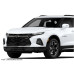 Front Chrome Bumper Trim for 2019-2023 Chevrolet Blazer