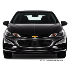 Front Lower Chrome Grille Trim for 2016-2018 Chevrolet Cruze